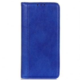 Folio-hoesje voor Samsung Galaxy M33 5G Litchi Splitleer