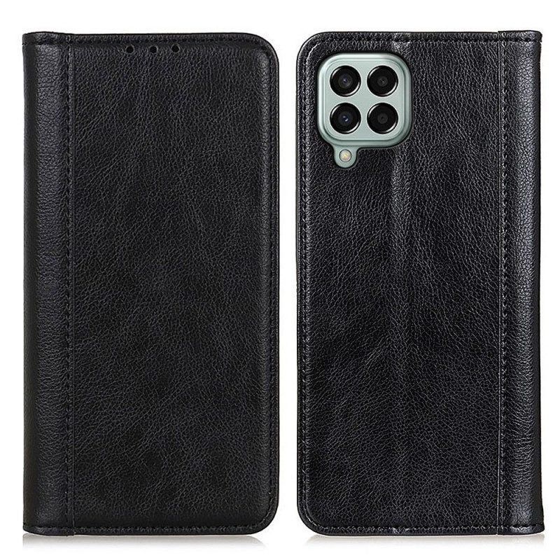 Folio-hoesje voor Samsung Galaxy M33 5G Litchi Splitleer