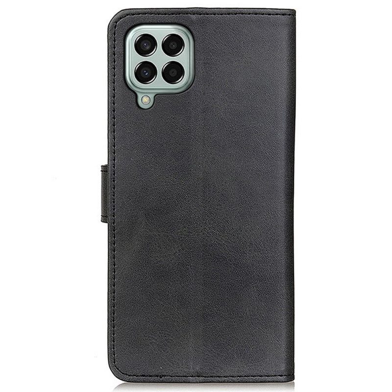 Folio-hoesje voor Samsung Galaxy M33 5G Mat Kunstleer