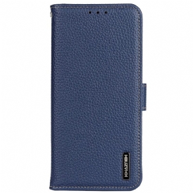 Leren Hoesje voor Samsung Galaxy M33 5G Khazneh Lychee Leer