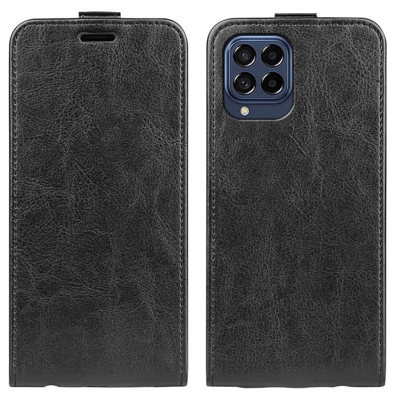 Leren Hoesje voor Samsung Galaxy M33 5G Verticaal