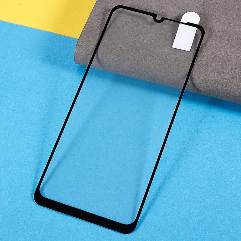 Samsung Galaxy M33 5G Zwarte Rand Gehard Glas Screenprotector