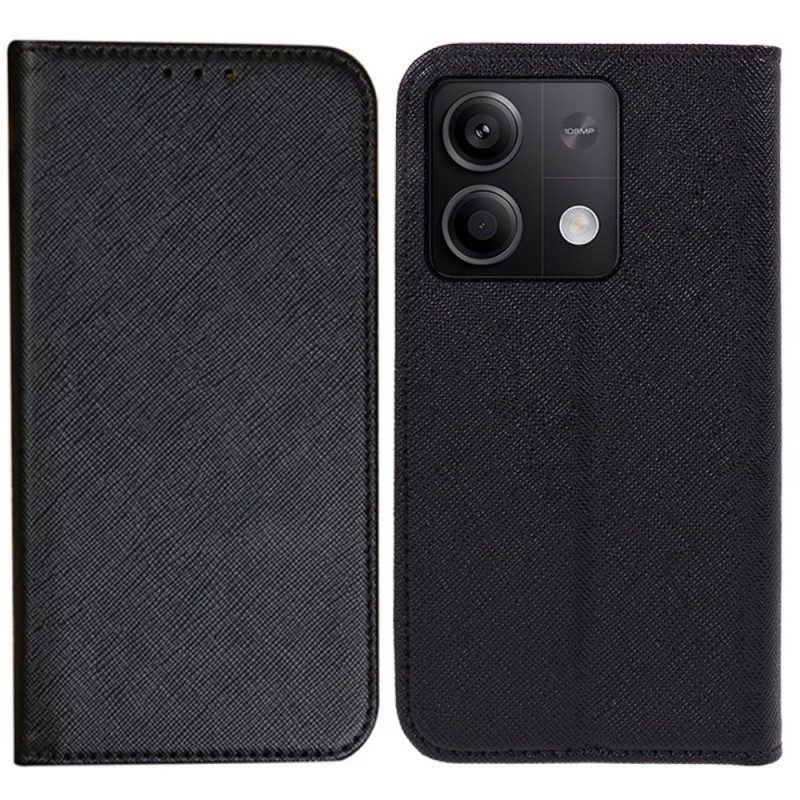 Folio-hoesje Voor Xiaomi Redmi Note 13 5g Kruistextuur