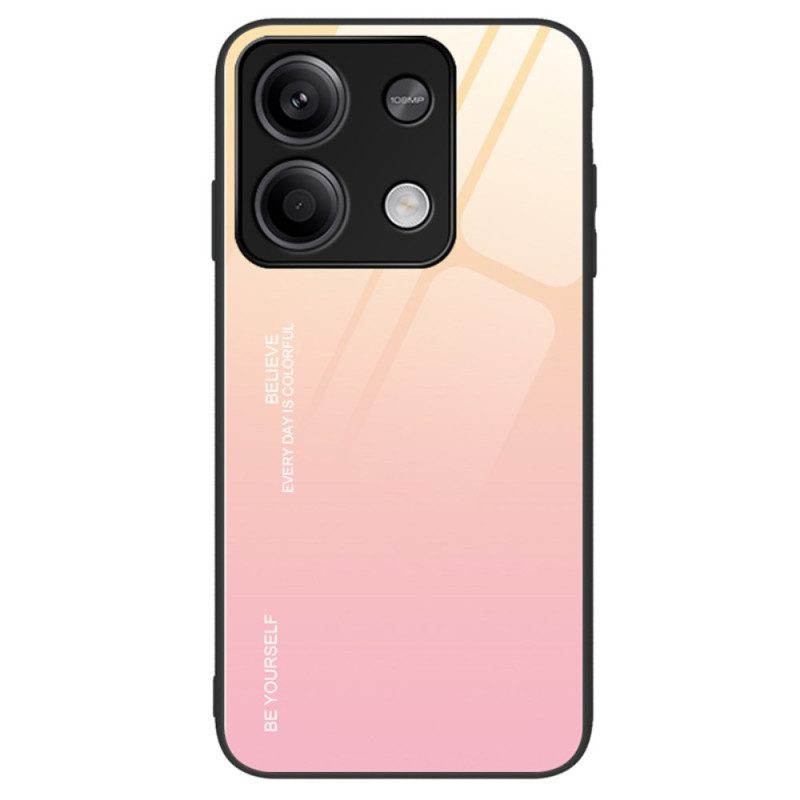 Hoesje Voor Xiaomi Redmi Note 13 5g Kleur Gehard Glas