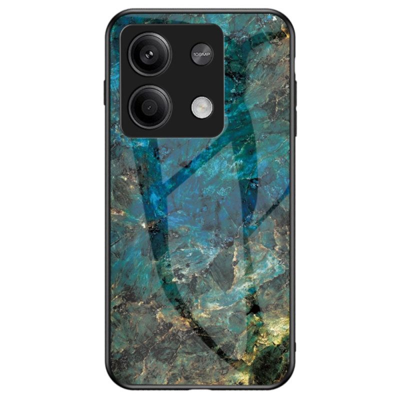 Hoesje Voor Xiaomi Redmi Note 13 5g Marmer Gehard Glas