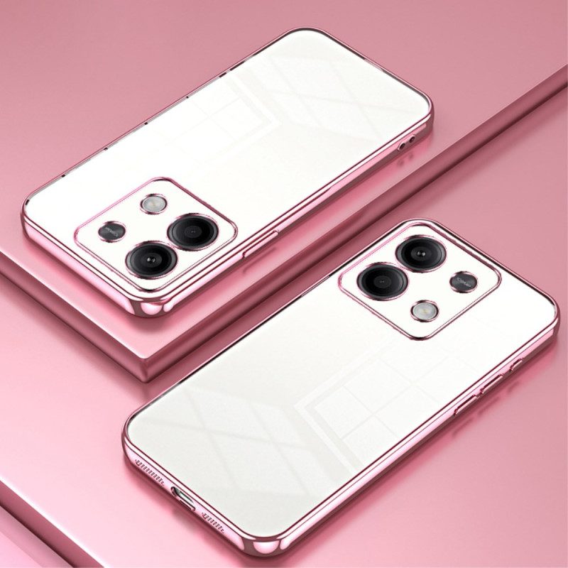 Hoesje Xiaomi Redmi Note 13 5g Metalen Stijlranden