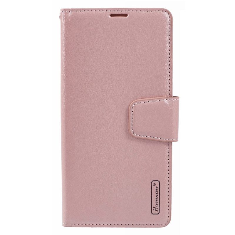 Leren Hoesje Xiaomi Redmi Note 13 5g Molenserie Hanman Bescherming Hoesje