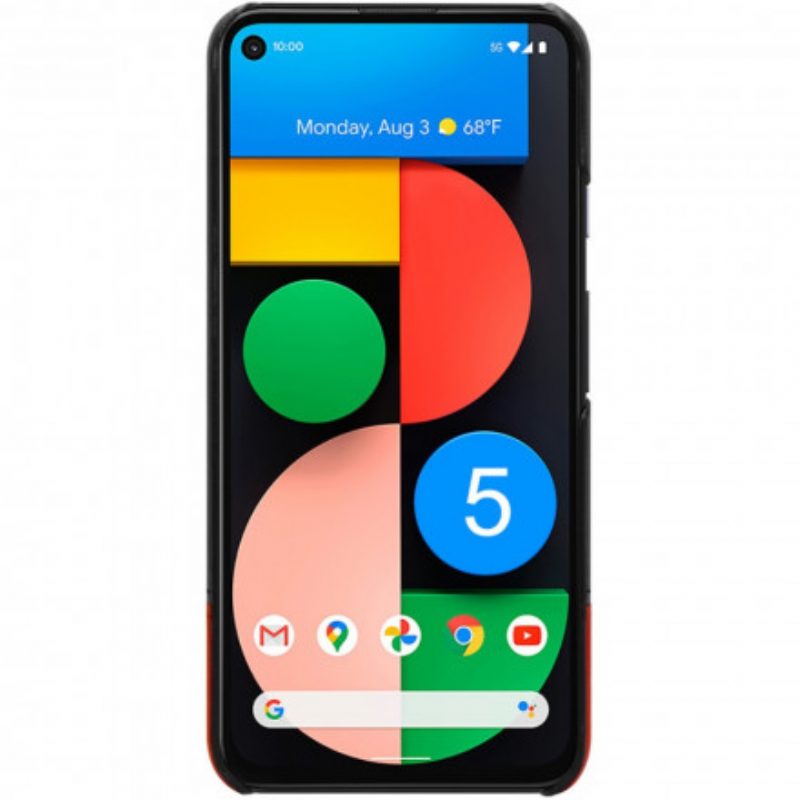 Hoesje voor Google Pixel 5 Imak Ruiyi-serie Leereffect