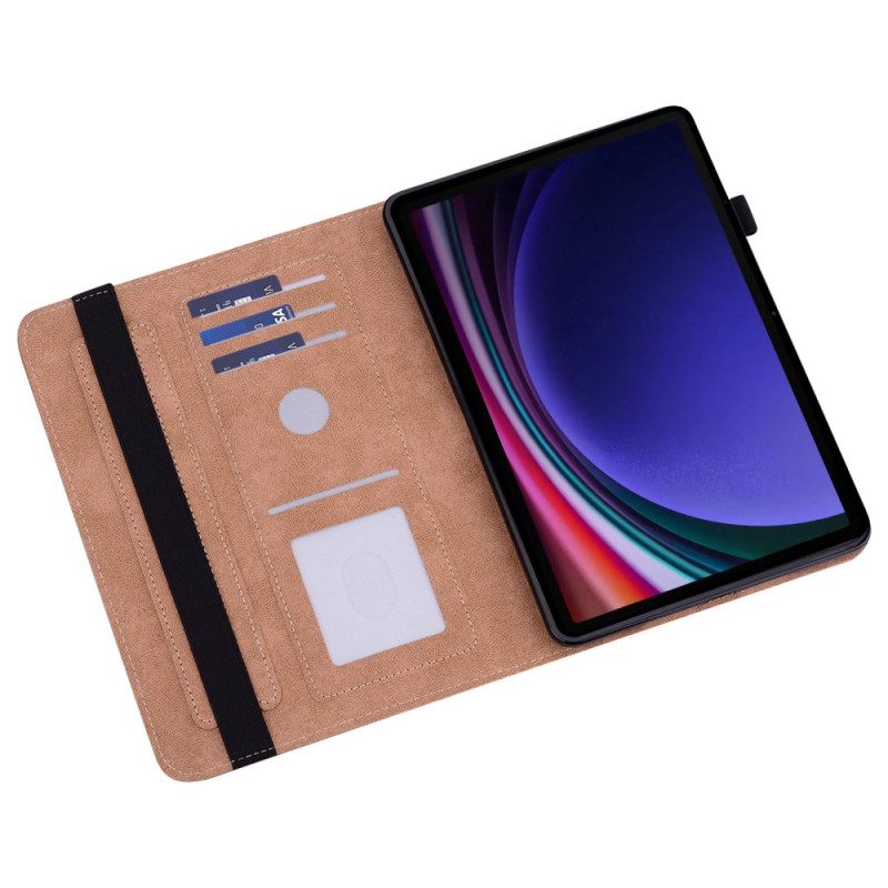 Cover Samsung Galaxy Tab S9 Plus Lijnen