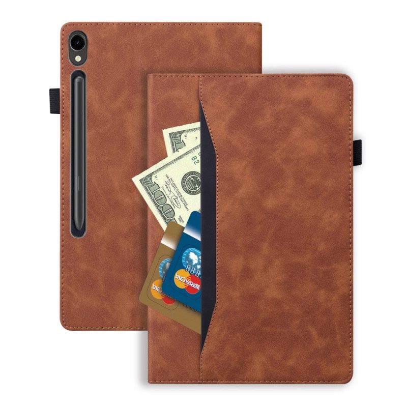 Cover Voor Samsung Galaxy Tab S9 Plus Zakelijk