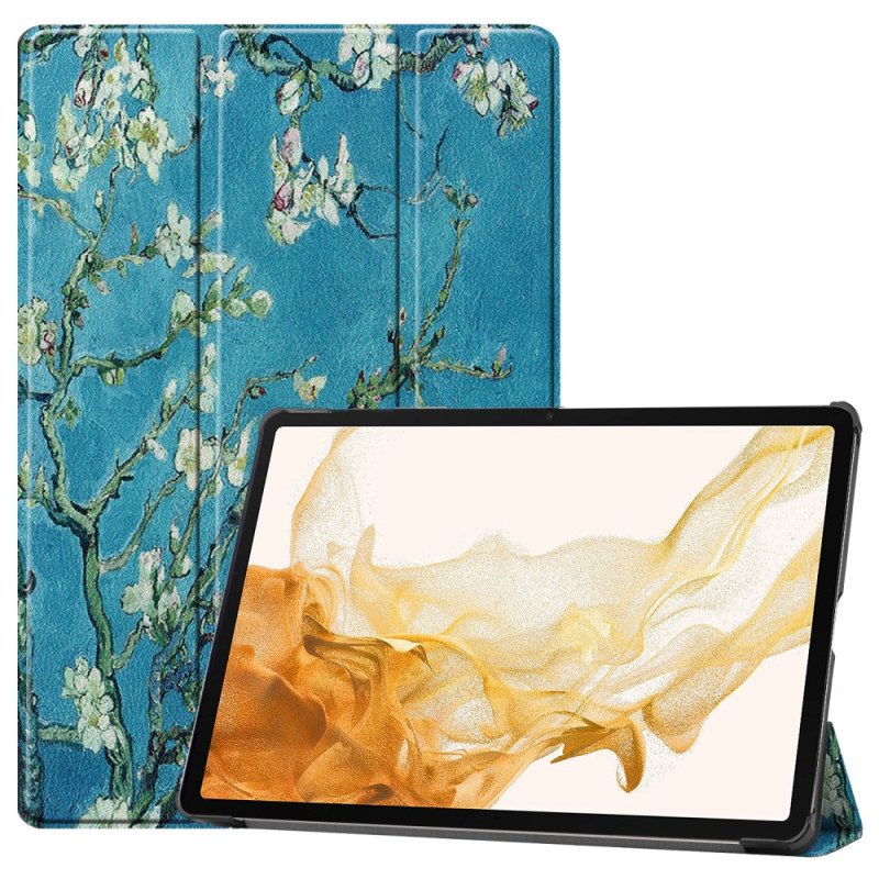 Samsung Galaxy Tab S9 Plus Abrikozenbloemen