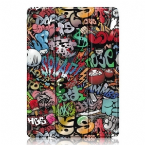 Samsung Galaxy Tab S9 Plus Transparante Graffiti Achterkant