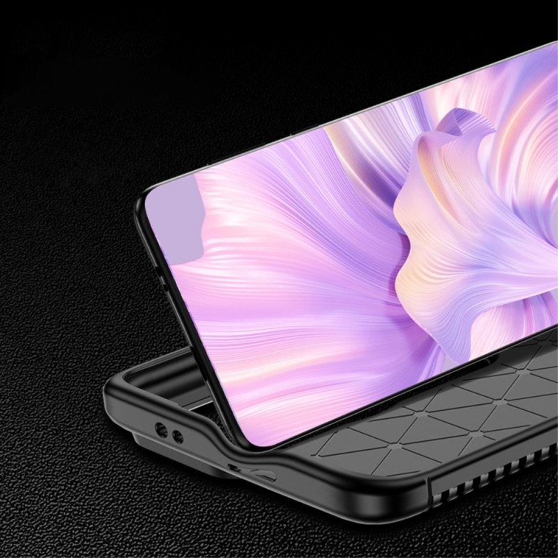 Hoesje voor Huawei P60 Pro Flexibele Koolstofvezel