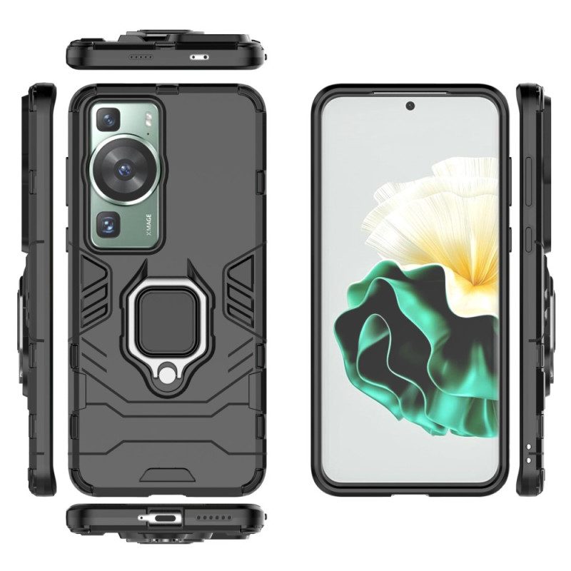 Hoesje voor Huawei P60 Pro Ringbestendig