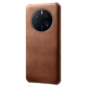 Hoesje voor Huawei Mate 50 Pro Leer-effect