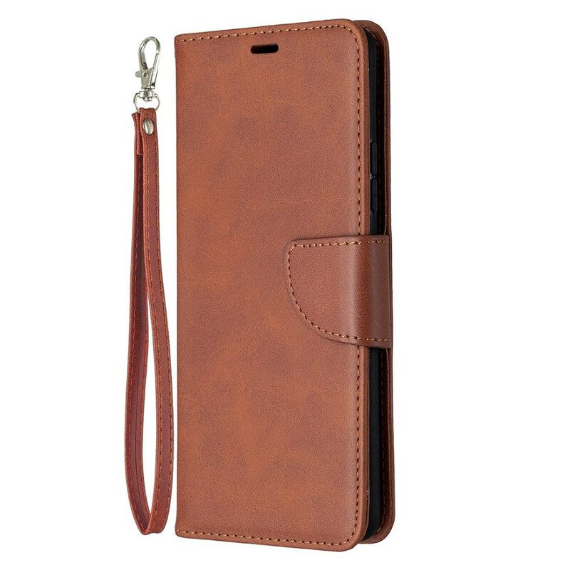 Folio-hoesje voor Samsung Galaxy A42 5G Flip Case Gladde Flap Schuin