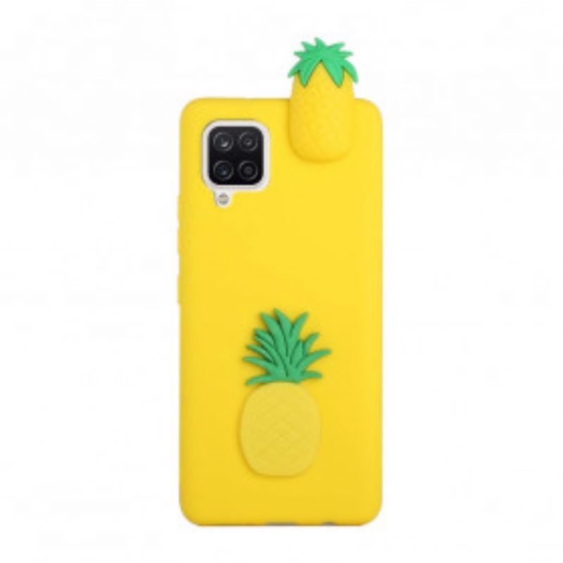 Hoesje voor Samsung Galaxy A42 5G 3d Ananas