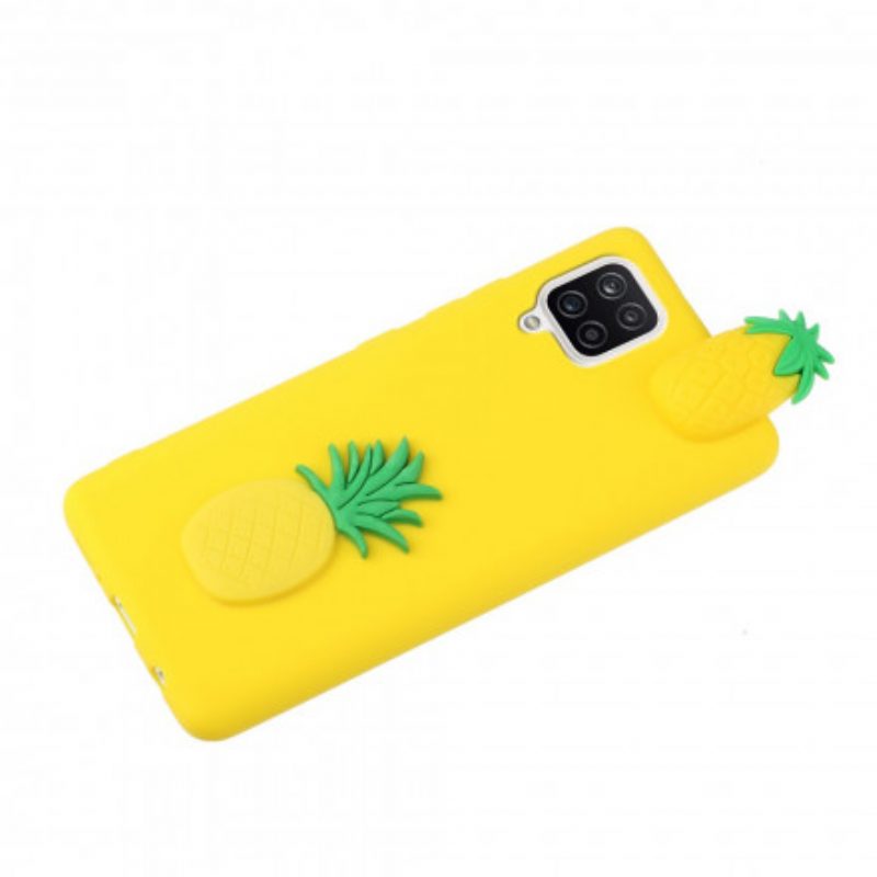 Hoesje voor Samsung Galaxy A42 5G 3d Ananas