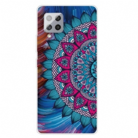 Hoesje voor Samsung Galaxy A42 5G Kleurrijke Mandala