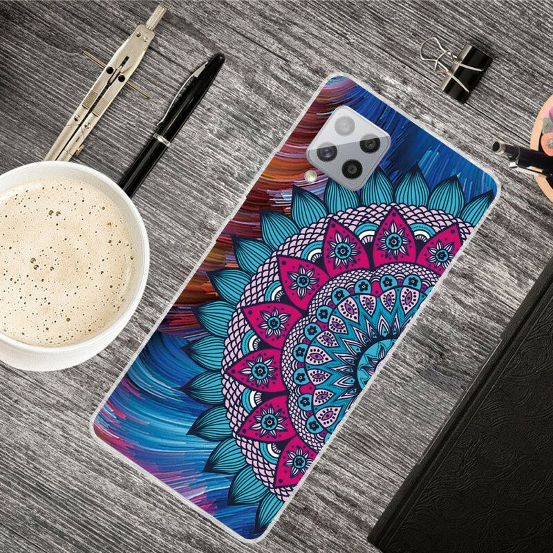 Hoesje voor Samsung Galaxy A42 5G Kleurrijke Mandala