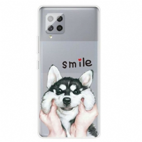 Hoesje voor Samsung Galaxy A42 5G Lach Hond