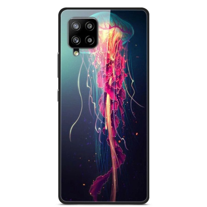 Hoesje voor Samsung Galaxy A42 5G Octopus Van Gehard Glas