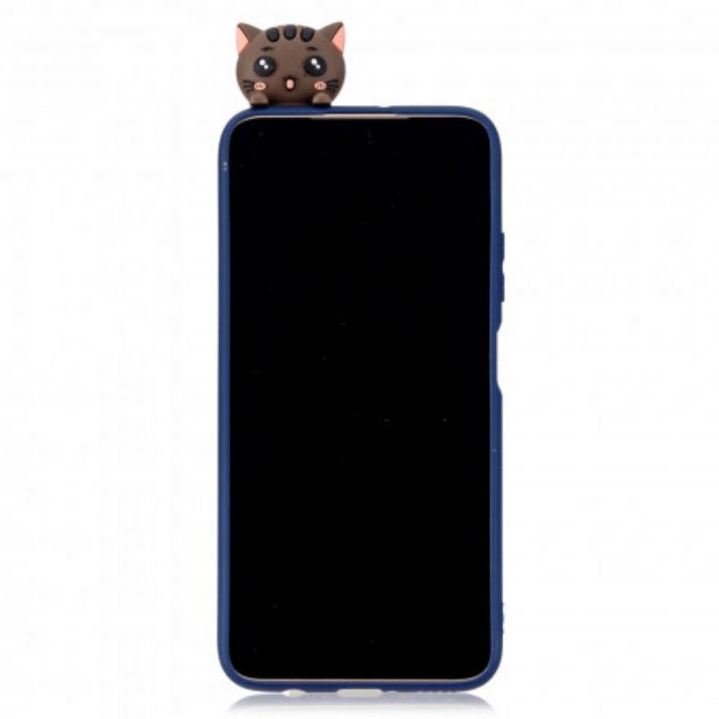 Hoesje voor Samsung Galaxy A42 5G Stapel 3d-katten