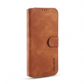 Leren Hoesje voor Samsung Galaxy A42 5G Dg.ming Retro