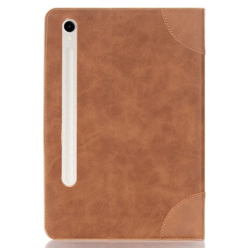 Cover Samsung Galaxy Tab S9 Retrotextuur