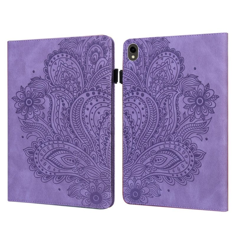 Cover Voor Samsung Galaxy Tab S9 Bloemmotief