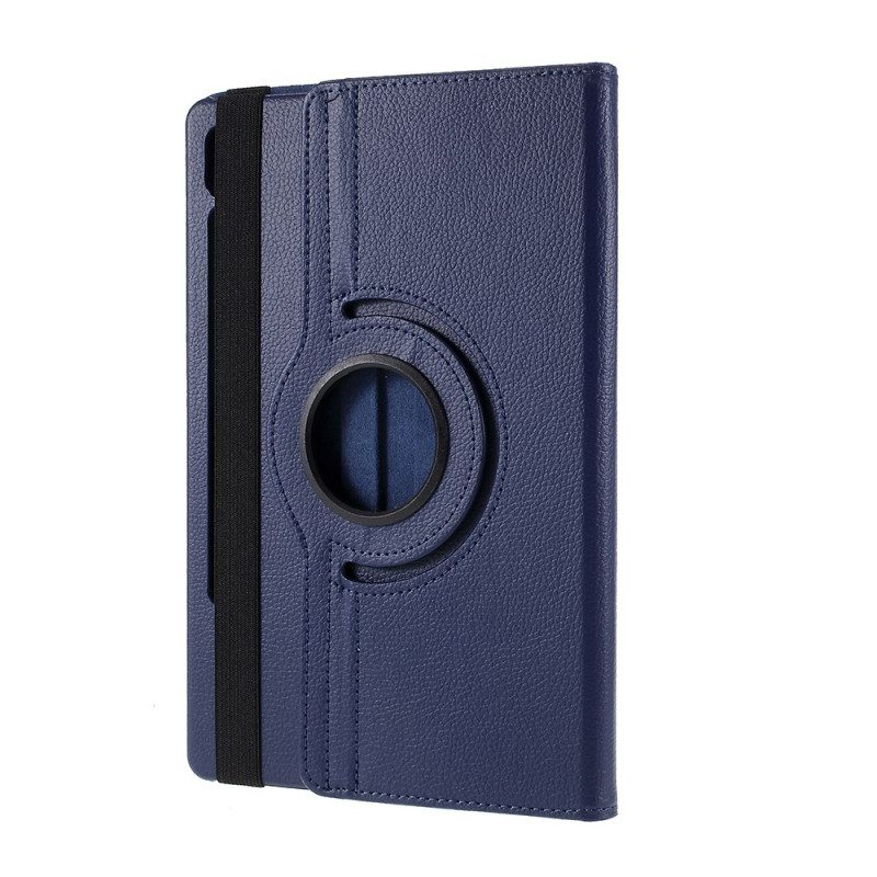 Cover Voor Samsung Galaxy Tab S9 Draaiknop Met Elastiek