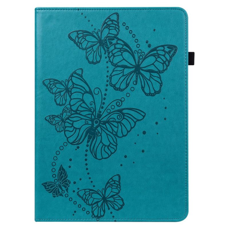 Cover Voor Samsung Galaxy Tab S9 Vlinderpatroon