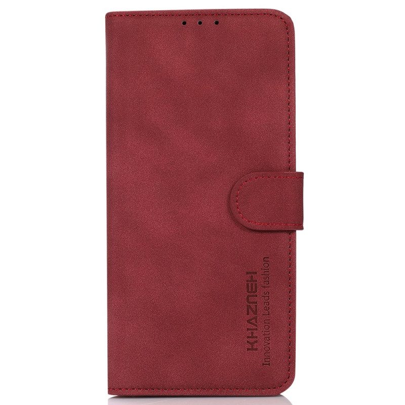 Flip Case Leren Google Pixel 8 Pro Khazneh