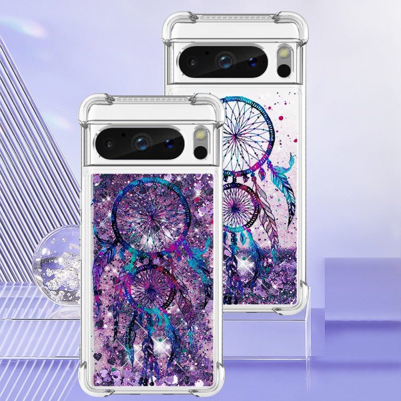 Hoesje Google Pixel 8 Pro Dromenvanger-glitter Bescherming Hoesje