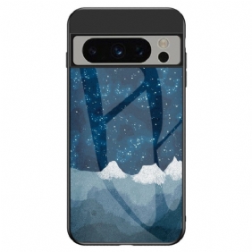 Hoesje Voor Google Pixel 8 Pro Patroon Van Gehard Glas