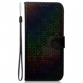 Leren Hoesje Google Pixel 8 Pro Disco Met Bandjes