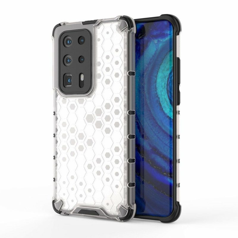 Hoesje voor Huawei P40 Pro Plus Honingraatstijl