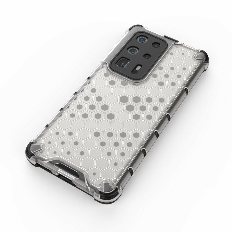 Hoesje voor Huawei P40 Pro Plus Honingraatstijl