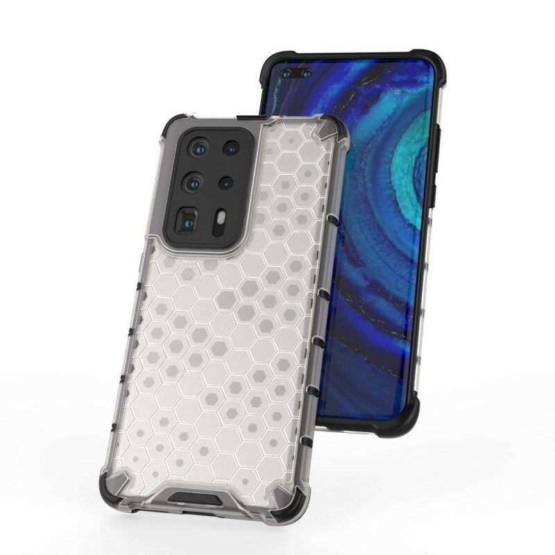 Hoesje voor Huawei P40 Pro Plus Honingraatstijl