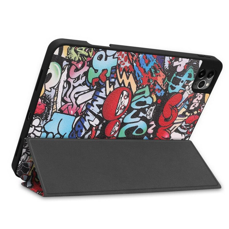 Bescherming Hoesje voor iPad Pro 11" (2020) Leuke Graffiti