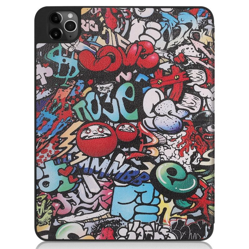 Bescherming Hoesje voor iPad Pro 11" (2020) Leuke Graffiti