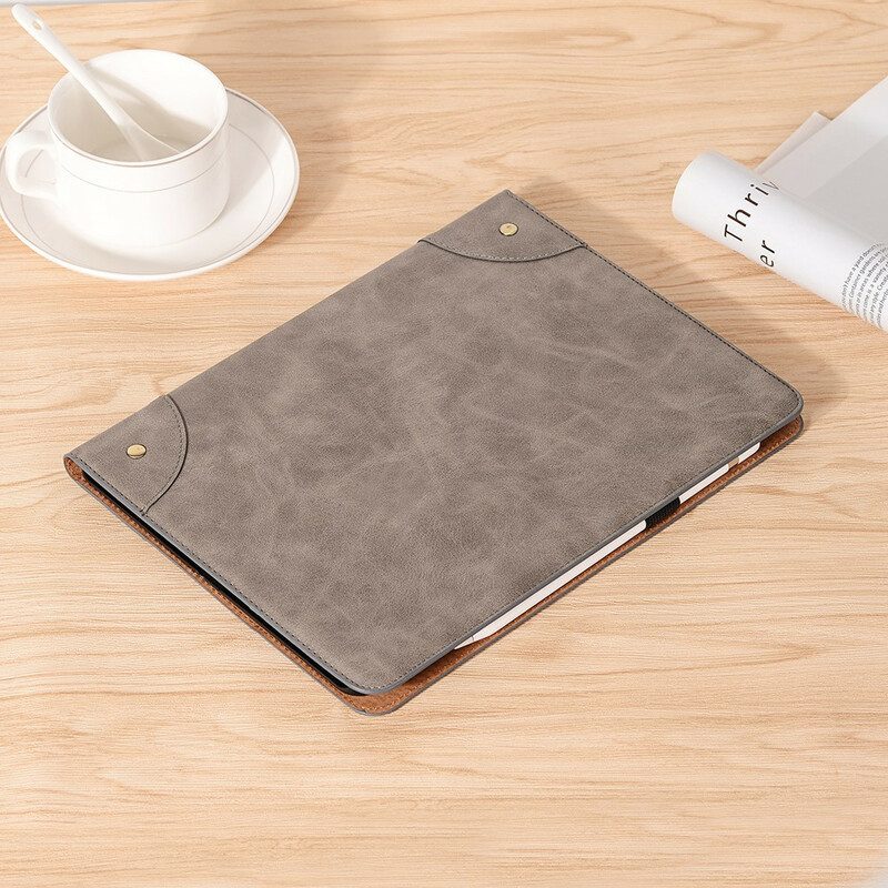 Case voor iPad Pro 11" (2020) Elegante Stijl Van Kunstleer