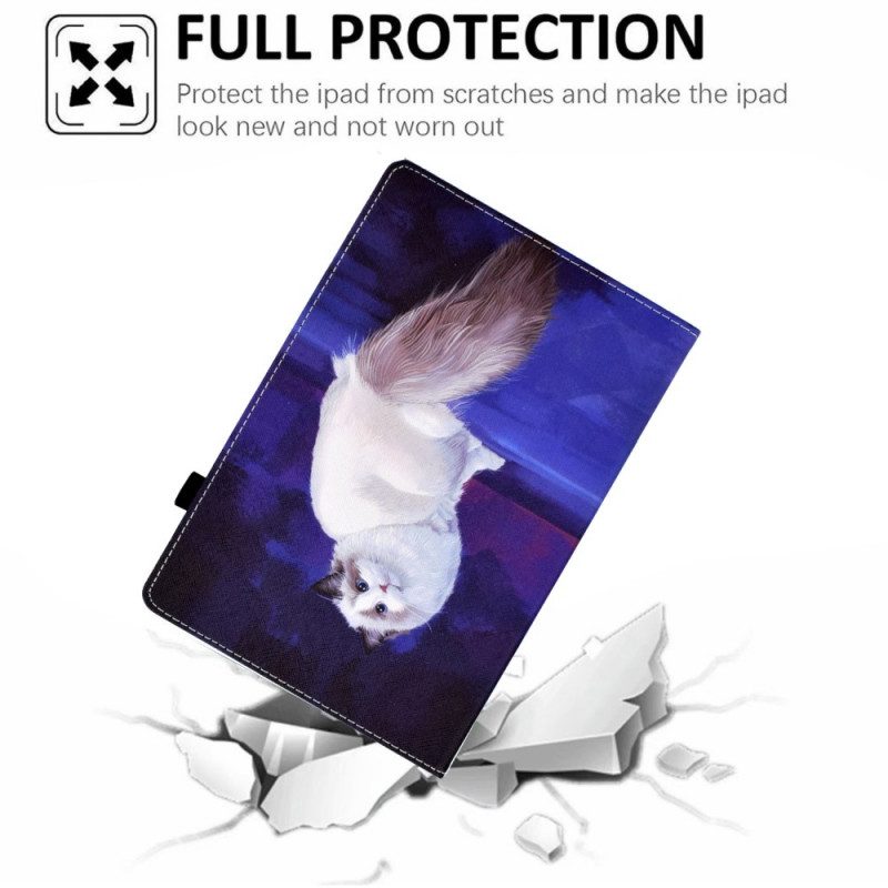 Case voor iPad Pro 11" (2020) Witte Kat