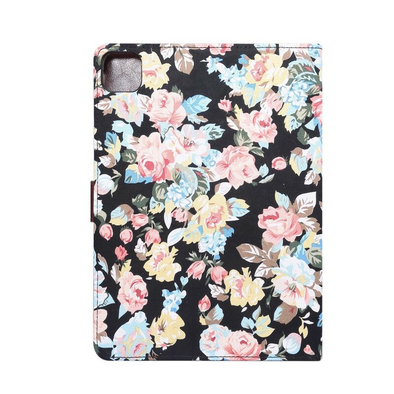 Flip Case voor iPad Pro 11" (2020) Bloemenpatroon