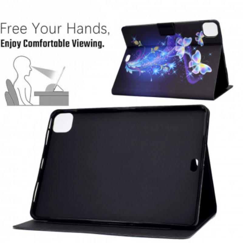 Flip Case voor iPad Pro 11" (2020) Magische Vlinders