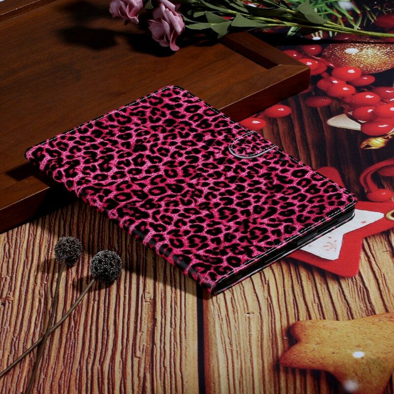 Folio-hoesje voor iPad Pro 11" (2020) Roze Luipaardpatroon