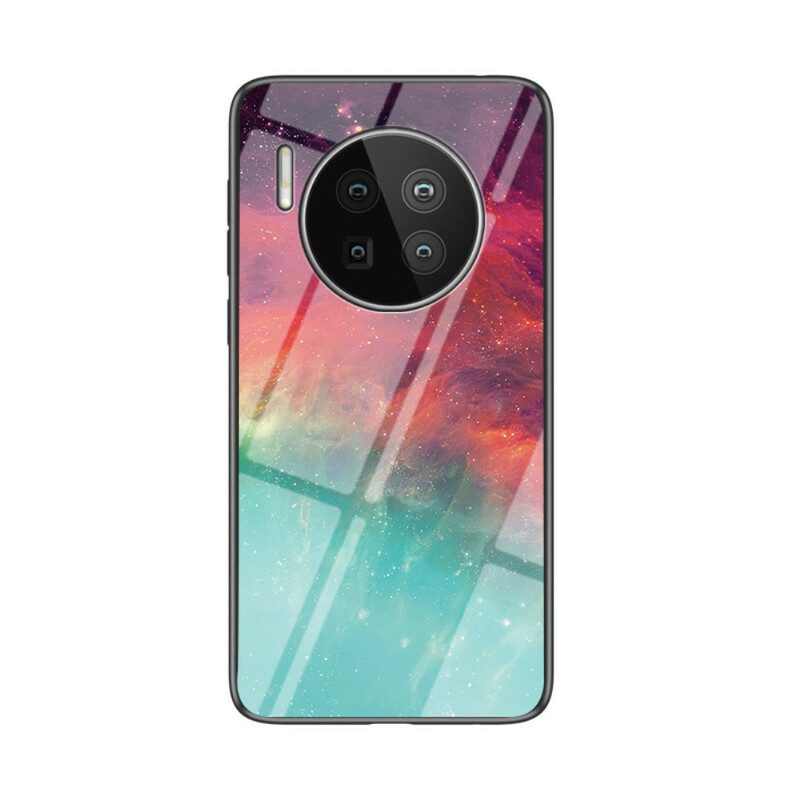 Hoesje voor Huawei Mate 40 Pro Gehard Glas In Volledige Kleur