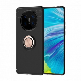 Hoesje voor Huawei Mate 40 Pro Roterende Ring