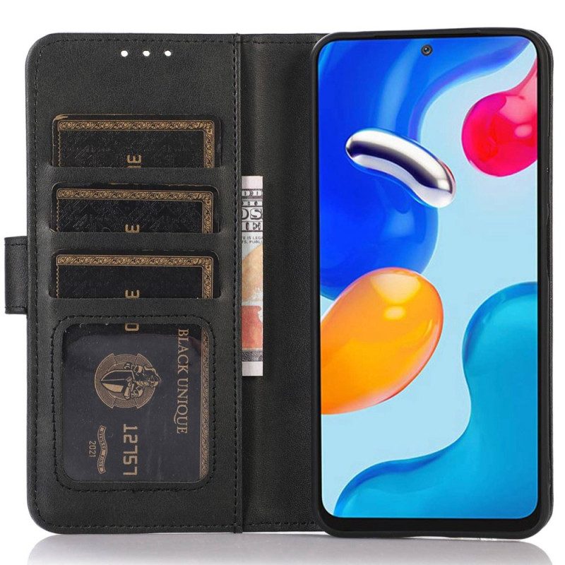 Folio-hoesje Oppo Reno 11 Pro 5g Glad Leerstijl