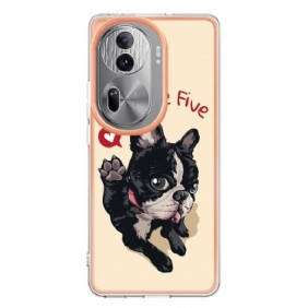 Hoesje Oppo Reno 11 Pro 5g Hond Geef Me Vijf